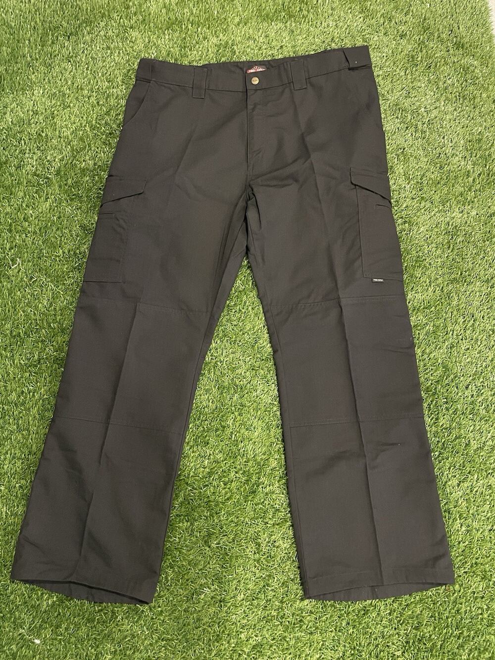 Tru-Spec 24-7 Series Tactical Pants Mens 40x32 Black Cargo Combat Work Utility